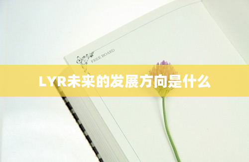 LYR未来的发展方向是什么