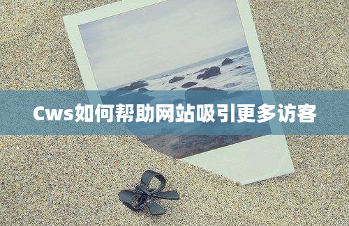 Cws如何帮助网站吸引更多访客
